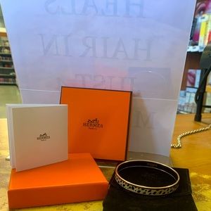 Hermès leopard bracelet